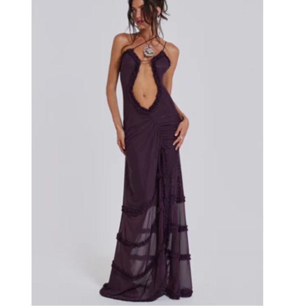 Jaded London fatale maxi dress dusk US 10